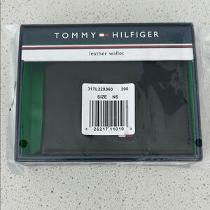 Tommy Hilfiger Dark Brown Leather Wallet